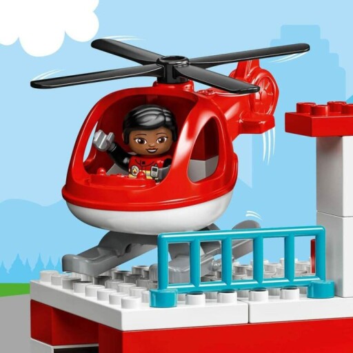 LEGO DUPLO Brandweerkazerne & Helikopter
